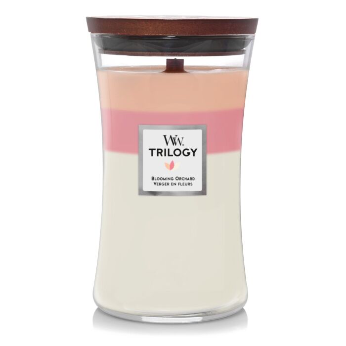 WoodWick Blooming Orchard Trilogy Large Jar